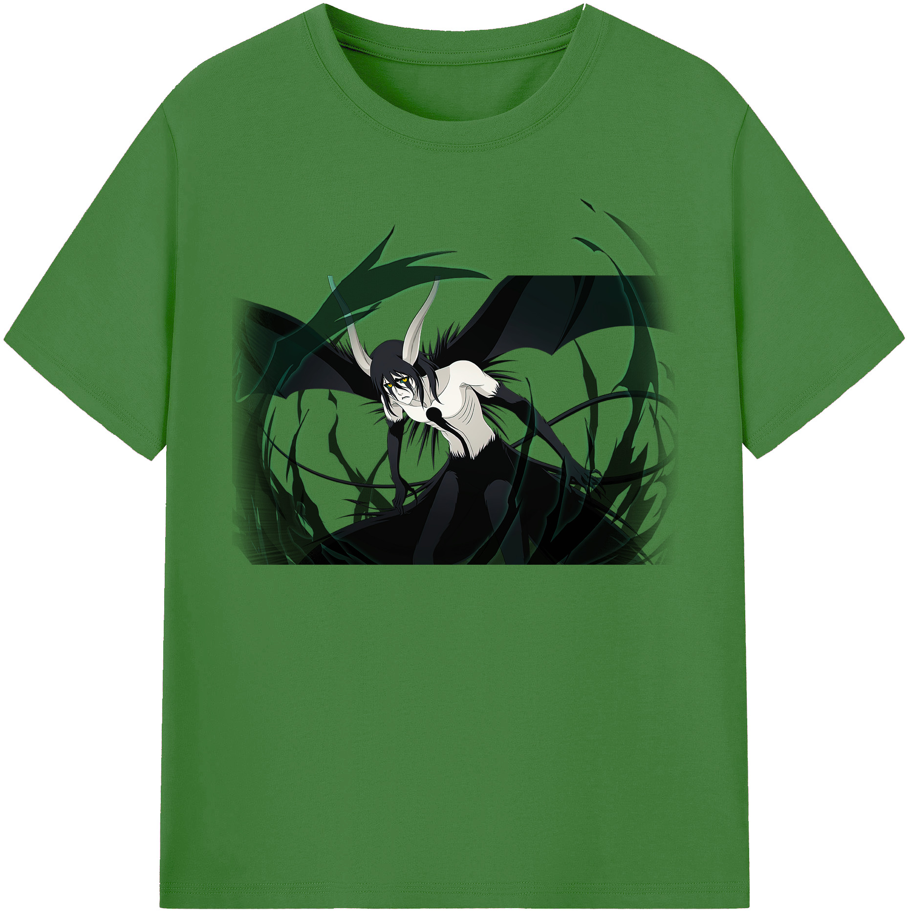 （画像用） ブリーチ ウルキオラ·シファー BLEACH Ulquiorra cifer レディースカジュアルプリントTシャツ（綿100％）